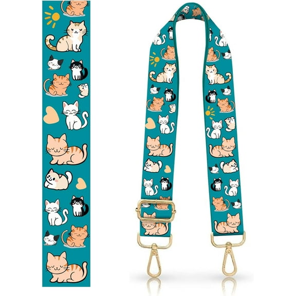 White 2 Pcs Purse Strap Replacement Crossbody Wide Shoulder Strap Adjustable 1.49 "