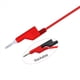 thumbnail image 4 of 20 Piezas Cables de Prueba de Enchufe de Plátano una Plátano Apilables Cable de Prueba Eléctrico Suave, 3,3 Pies / 1 M para Multímetro 1000 V 15A, 4 of 5