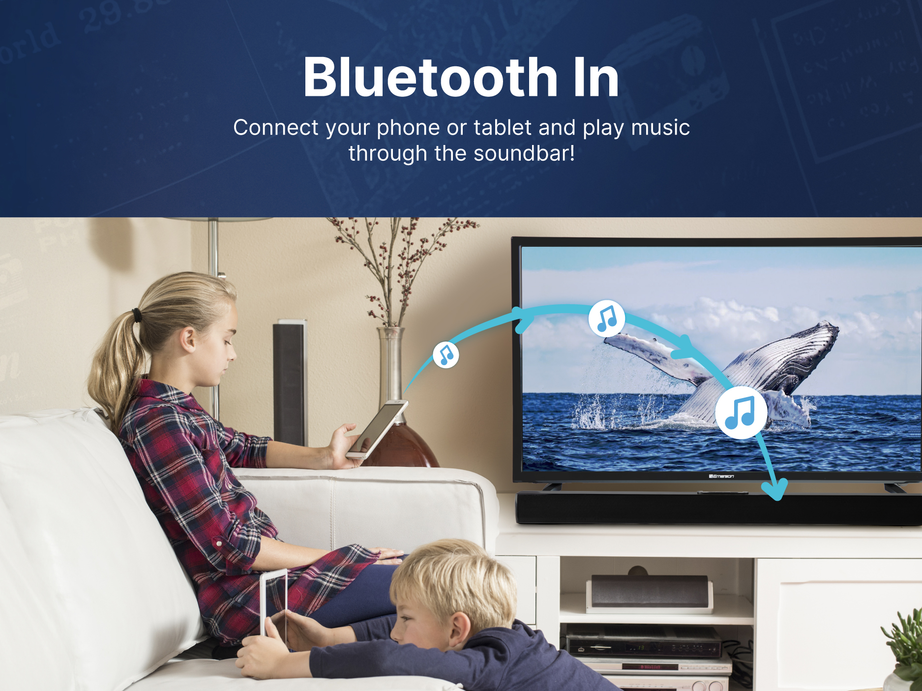 Emerson EHS-2000 32-Inch Soundbar with Bluetooth and Remote photo 4