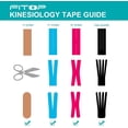 thumbnail image 2 of Blue Muscle Tape Kinesiology, Physio Tape Strapping for Pain Relief and Injury Recovery, 2 of 4