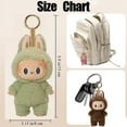 thumbnail image 2 of 2025 New la_bu-bus Plush Pendant Keychain Backpacks Key Pendants Plush Doll Hanging Decoration Cute Collectible Plush Toy Home Decor, 2 of 9