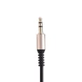 thumbnail image 1 of Cable Auxiliar Con Resorte En Espiral, Cable Retráctil De 6 Pies, Enchufes Chapados En Oro, Diseño En Forma De L, Compatible Con Dispositivos Con Interfaz De Audio De 3,5 Mm, 1 of 7