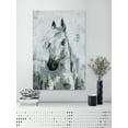 thumbnail image 3 of Parvez Taj "Magical White Horse" Painting Print on Wrapped Canvas, 3 of 7