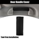 thumbnail image 2 of 4uds Coche Accesorios Gamuza Puerta Suave Mango Cubierta Protector Negro, 2 of 6