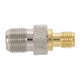 thumbnail image 1 of Adaptador coaxial coaxial Rf Sma hembra a F hembra, plateado Afortunado Sencillez, 1 of 5