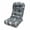 Gray Flower, variant on JIAN YA NA Adirondack Chair Cushions, 43''x19''x3'' Outdoor Patio Rocking Chair Cushion with Straps, Non-Slip Seat Pads for Porch Garden Balcony (Blue Leaf)
