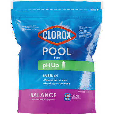 Clorox Pool&Spa pH up for Increasing pH Levels in Swimming Pools, 4 lb Bag
