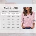 thumbnail image 2 of SWQZVT 3/4 Sleeve Womens Tops Dressy Casual Blouses V Neck Work Shirts Trendy Summer Tops Loose Tunic Tops Blouses, 2 of 6