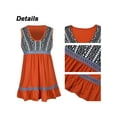 thumbnail image 7 of Gvmfive Women Tank Tops Bohemain Summer Sleeveless Tunic Shirt, 7 of 7