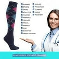 thumbnail image 6 of 6 Pairs Medical Sport Compression Socks - 15-20mmhg Graduated Knee-High Support for Men & Women, Ideal for Soccer, Running, and Nurses, 6 of 8