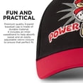 thumbnail image 4 of Gorra de béisbol Nintendo Super Mario para niños de 4 a 7 años, color negro y rojo, 4 of 6