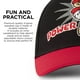 thumbnail image 4 of Gorra de béisbol Nintendo Super Mario para niños de 4 a 7 años, color negro y rojo, 4 of 6