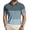 A9-Gray, variant on Homeyce Mens Short Sleeve Polo Shirts Button Collar Polo Shirts Fashionable Business Athletic Casual Shirt Striped Color Block Short Sleeve Pullover Shirts,Green 2XL