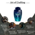 thumbnail image 6 of KARYLIZ Dragonfly Urn For Ashes For Women - Cremation Keepsakes For Ashes – Combo of 5 with 1 Large 10 Inch Sunset Funeral Urn for Women & 4 Mini Urns for Mom, Men & Adult Female – Memorial Set, 6 of 7