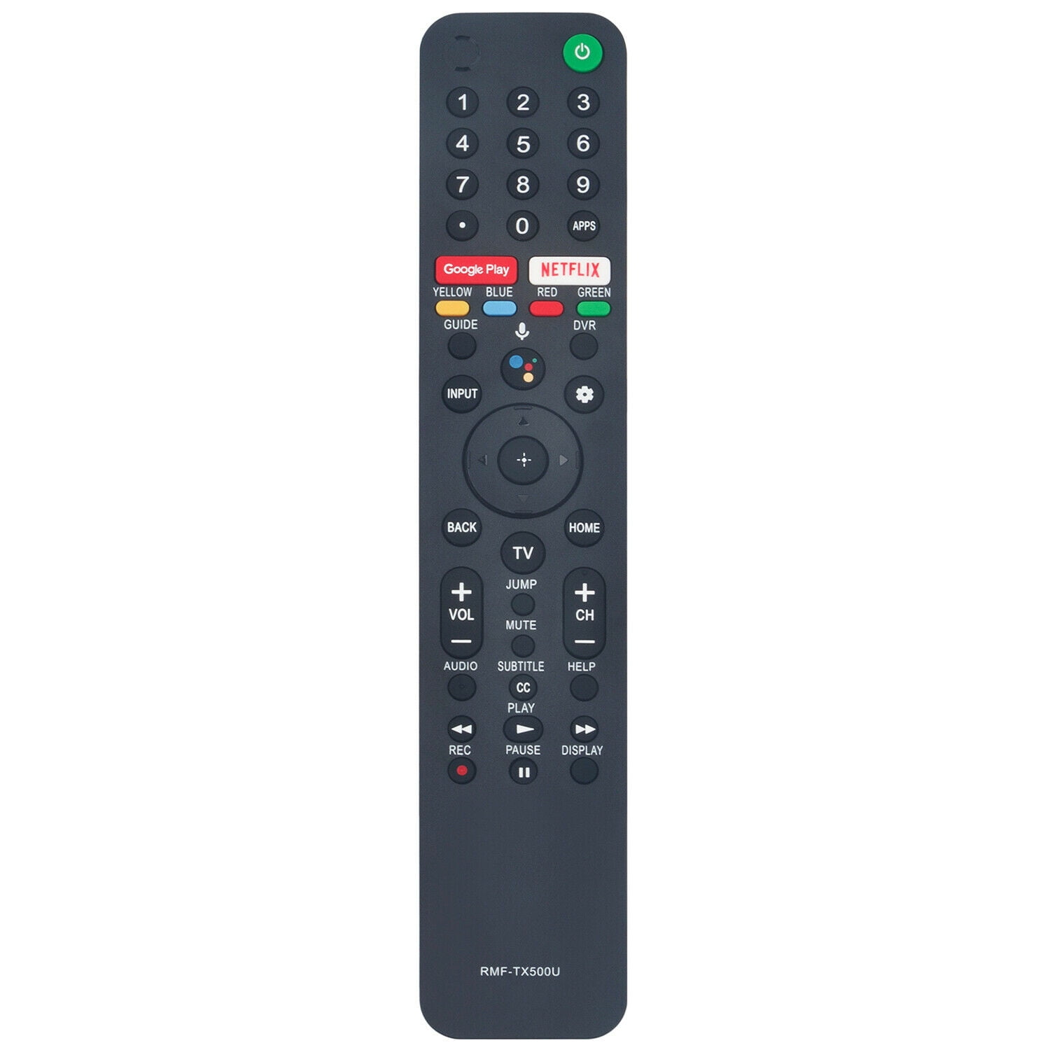 New Voice Remote Control RMFTX500U Replace for Sony TV XBR65X950G XBR