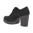 thumbnail image 3 of Zapato Mujer Green Love Textil Casual Elegante Cordones Ajustable Plataforma Alta negro 27, 3 of 6