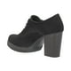 thumbnail image 3 of Zapato Mujer Green Love Textil Casual Elegante Cordones Ajustable Plataforma Alta negro 24.5, 3 of 6