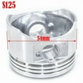 thumbnail image 4 of 52.4mm 125CC Piston Kit Engine Parts Piston Ring Pin Circlip for Lifan S125 LF Dirt Pit Bike Motorcycle, 4 of 5