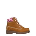 thumbnail image 2 of Deer Stags Kids' Mak2 Waterproof Work Boot - Dark Wheat/Pink - 5.5 Big Kid Medium, 2 of 8