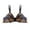Navy, variant on VerPetridure Sports Bras for Women On Sale Woman's Fashion Bowknot Printing Comfortable Hollow Out Bra Underwear No Rims