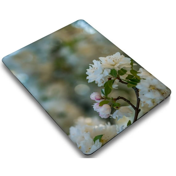 KSK KAISHEK Compatible MacBook Pro 16 inchs Case 2021/2022/2023 Released Model M2 A2780 A2485 M1, Plastic Hard Shell + Black Keyboard Cover, Flower 0386