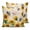 Yellow Pink, variant on Sunflower Vintage 20x20 Pillow Covers Set of 2, Farmhouse Botanical Floral Butterfly Throw Pillow Covers Decorative Couch Cushion Case, Microfiber Square Pillowcases for Bedroom Car Living Room