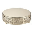 thumbnail image 1 of Inteprter Soporte para postres, galletas, cupcakes, para servir, dorado, 20 cm Kits de decoración para fiestas Oro 30 centimetros, 1 of 1