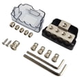 thumbnail image 2 of SPRING Car Audio 2 Way 3 Way 4 Way Power Distribution Block Ground Distributor 0GA IN + 4 x 4GA OUT, 2 of 9