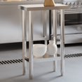 thumbnail image 1 of vidaXL Kitchen Work Table 55x55x85 cm Stainless Steel, 1 of 5