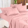thumbnail image 3 of Juego de sábanas Utopia Bedding de microfibra totalmente cepillada, color rosa, 4 unidades, 3 of 7