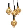 thumbnail image 2 of Lampara Colgante ILUMINACION LUZ VIC 4 Luces Cristal, 2 of 2