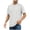 Gray, variant on Big & Tall Men's Short Sleeve Crew Neck T-Shirt Cotton Blend Regular Fit Casual Top Solid Heather Everyday Wear, Father's Day Gift