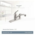 thumbnail image 2 of Moen Chateau Chrome One-Handle Kitchen Faucet, 2 of 4