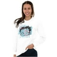 thumbnail image 4 of Betty Boop Paint Splatter Artistic Women's Long Sleeve T Shirt Brisco Brands S, 4 of 6