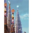 thumbnail image 2 of Wang, John 12x14 Black Modern Framed Museum Art Print Titled - Sagrada Familia Towers III, 2 of 4