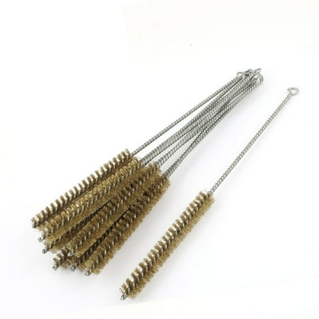 pipe wire brass cleaning round brush 15mm rotary diameter pcs bargains unique