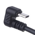 thumbnail image 4 of ZUARFY 0.3m 180 Degree Micro USB Male to Female Extension Cable Cord for Mobile Phone, 4 of 10