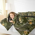 thumbnail image 3 of Feelyou Branch Tree Twin Bedding Sets 7pcs, Olive Camo Bedding Comforter Set, 3 of 7