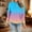 Light Blue#1, variant on New trends for her GaThRRgYP Sweatshirts for Women under $10,Women Fashionable Casual Gradient Color Pocket Long Sleeved Casual Hooded Sweatshirt Top Sky Blue S