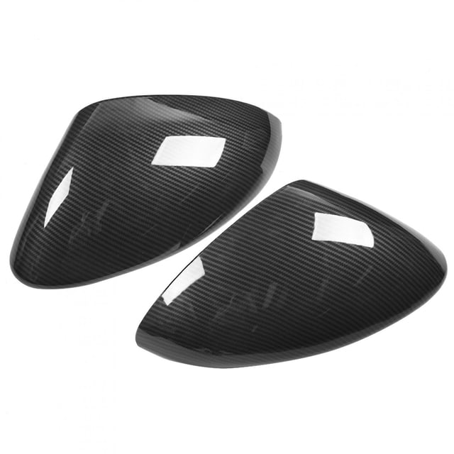 Tapa de la carcasa del espejo retrovisor lateral del coche, estilo de fibra de carbono, compatible con Alfa Romeo Stelvio 17-20