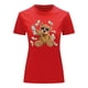 thumbnail image 3 of Playera Blusa de Oso Millonario con Dólares Dinero Ropa De Mujer Color Rojo Talla Chica Marca Emil SaEs, 3 of 4