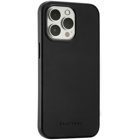 Platinum™ - Horween Leather Case for iPhone 13 Pro - Black