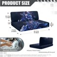 thumbnail image 3 of ZUXONGSY Butterfly Lily Pattern 4 Pcs RV Dinette Cushion Covers Breathable Camper Cushion Slipcover Stretch 4 Seat Sofa Chair Cover Camper Seat Covers Dinette Booth, 3 of 8