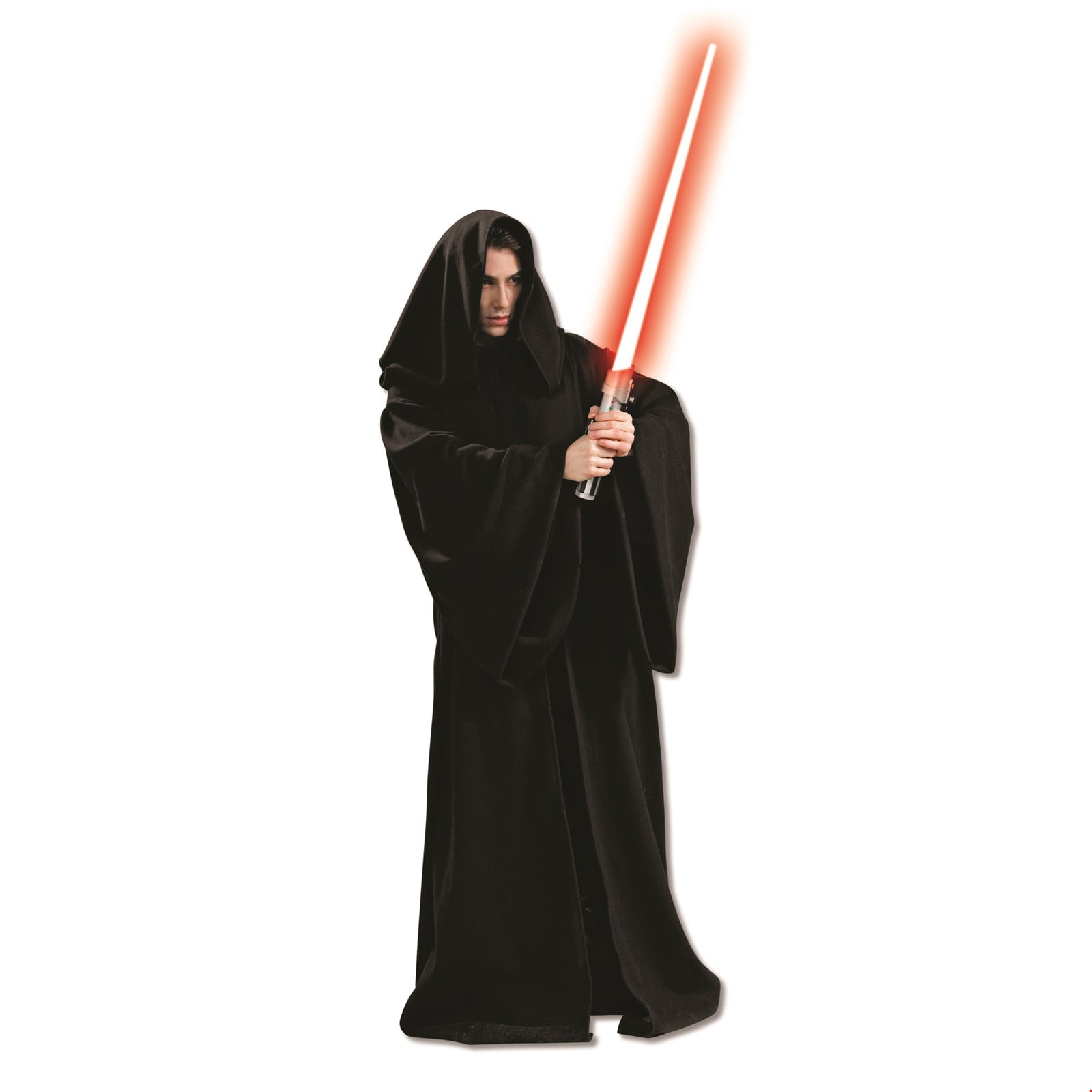 Star Wars Mens Super Dlx. Hooded Sith Robe Halloween Costume Walmart