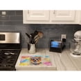 thumbnail image 2 of Pomeranian Hippie Dawg Glass Cutting Board Large 12 in x 15 in, 2 of 5