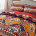 thumbnail image 2 of Juego de colcha acolchada NEWLAKE tamaño twin 173x218 cm de algodón boho, 2 of 8
