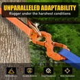 thumbnail image 6 of Nilight Quick Release S-Tow Shackle Hook – Heavy Duty Off-Road Recovery Hook, Fits Winch Rope & Recovery Strap, 11,000 LBS Working Load, for Jeep, SUV, ATV, Trailers, Forged Steel, Orange, 6 of 6