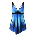 thumbnail image 3 of VBVC Tankini Swimsuits for Women Bathing Suits Two Piece Swimsuit Swimdress with Shorts, 3 of 6