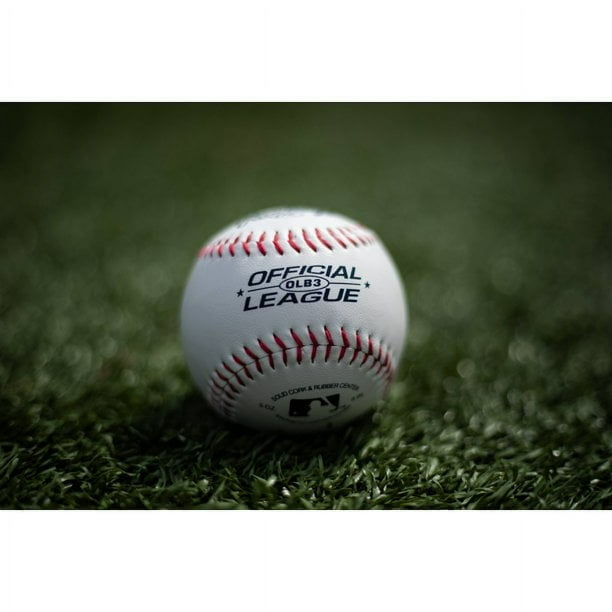 6 pack) Rawlings OLB3 Official League Recreational Use Baseball