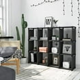 thumbnail image 6 of 9 Cube Storage Shelf Organizer Stackable DIY Closet Storages and Organizers for Living Room Bedroom, 6 of 16